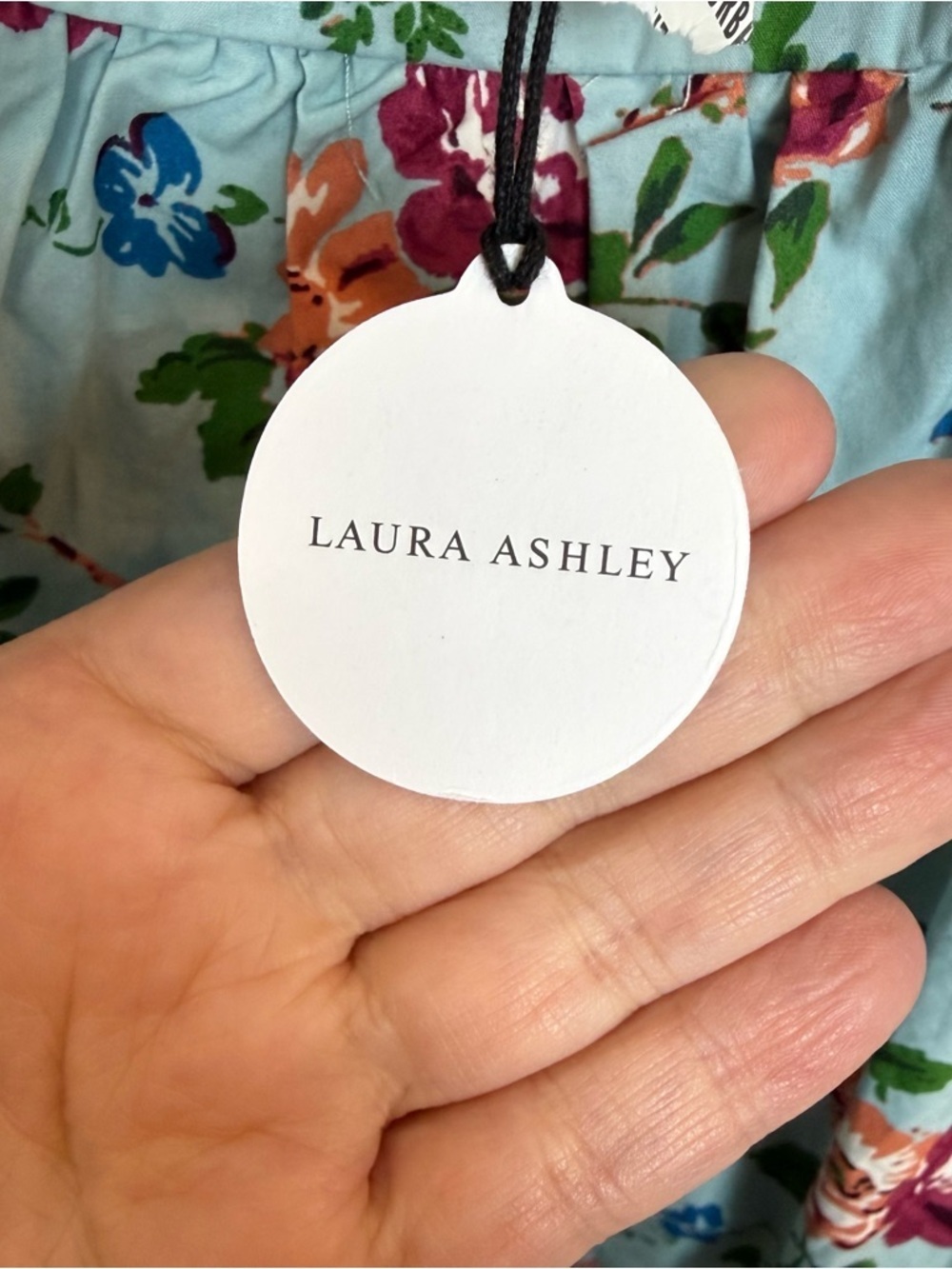 Laura Ashley x Urban Outfitters Floral Puff Sleeve Mini Dress - Picture 9 of 11